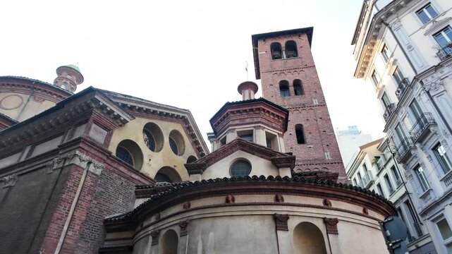 Church of Santa Maria presso San Satiro in Milan, Italy