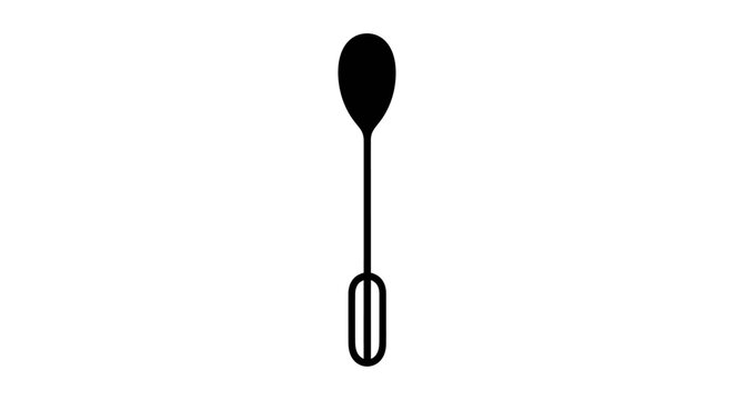 versatile whiskspoon utensil icon perfect for baking cooking and recipe websites apps and menu designs
