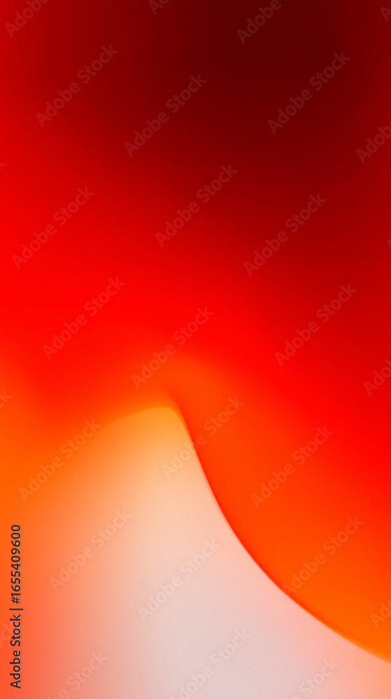 Poster red and orange gradient creating a smooth and elegant background