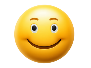 3D Rendered Emoticon With Sly Expression On Transparent Background, PNG