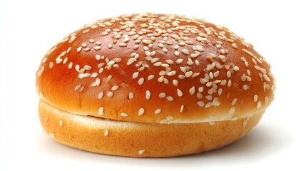 Sesame seed burger bun