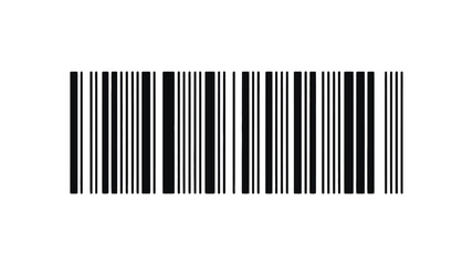 Simple black and white barcode pattern