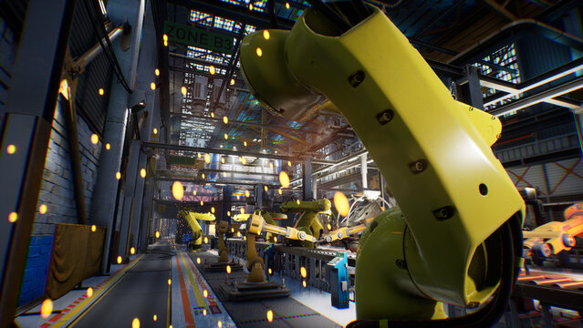 工場　鋼の腕、無限の作業