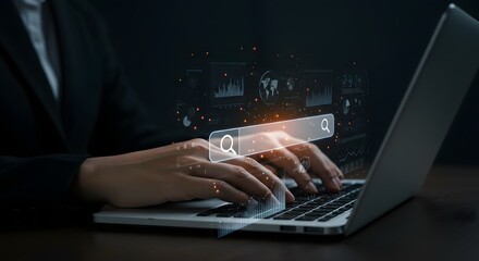 Data Analytics and Search Technology Concept