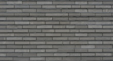 Gray Brick Wall Texture Background