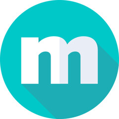 Stylish Letter M Icon