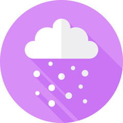 Snowing Weather Icon