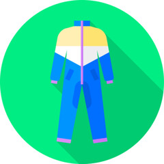 Snowsuit Winter Icon