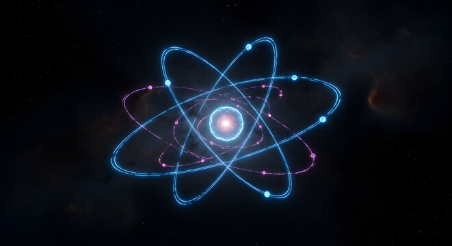 Glowing Atomic Structure in Cosmic Space: Science Background