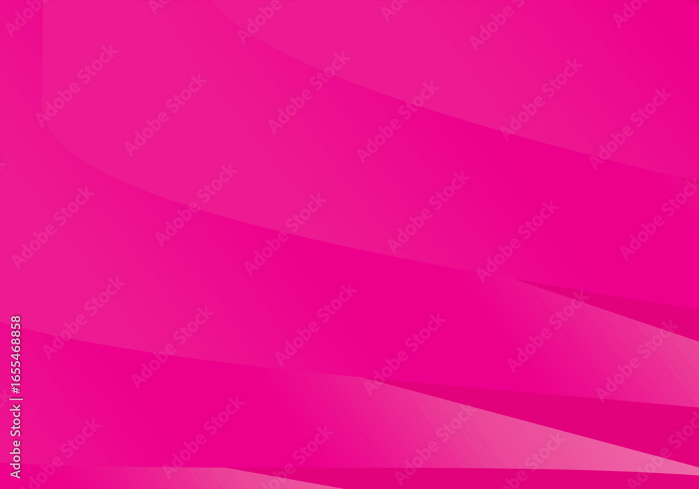 Aufkleber abstract delicate pink gradient pattern background forms layered folds with beveled edges, suitable 