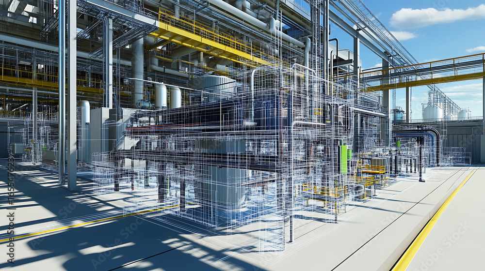 Poster identifying critical assets for digital twin modeling