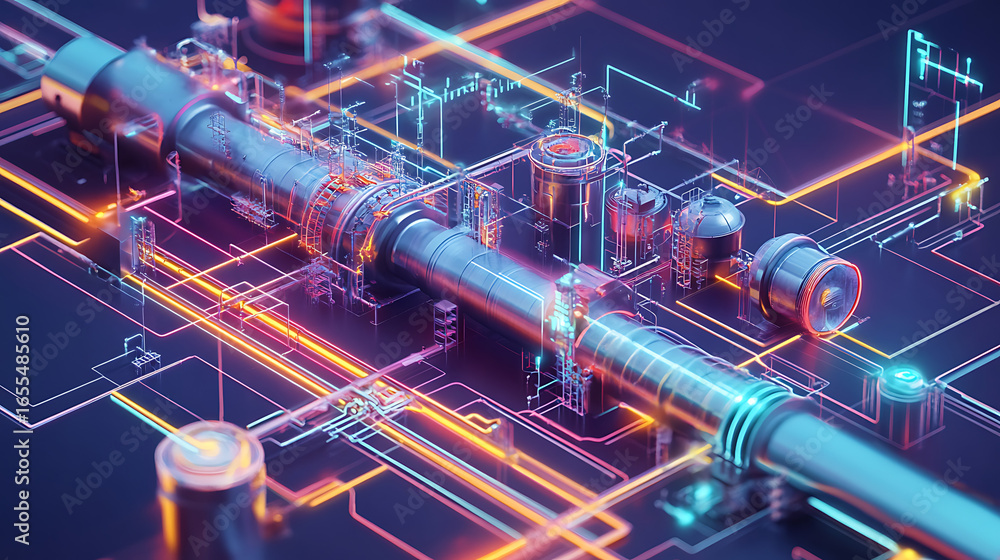 Poster setting up a real-time data pipeline for your digital twin