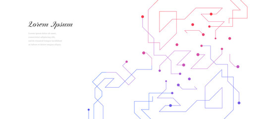 幾何学 抽象 三角形 回路 科学 テクノロジー 背景