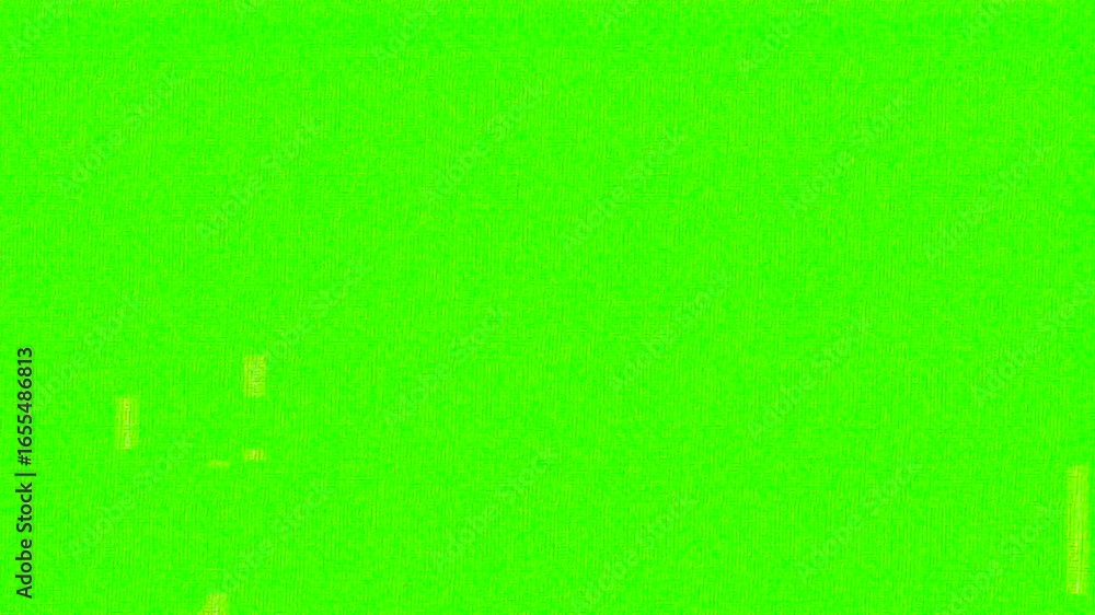 Poster glitches and distortion effects animation on screen or display