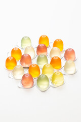 カラフルなゼリー