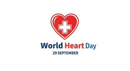 Obraz premium Celebrate World Heart Day with awareness and care