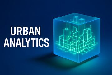 Modular Smart City Cube Unit with Digital Interface for Urban Infrastructure