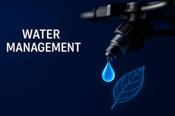 Precision Smart Irrigation System with AI Water Droplets for Agriculture