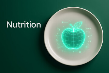 Smart Plate with Digital Nutrition Display for Health-Conscious Dining