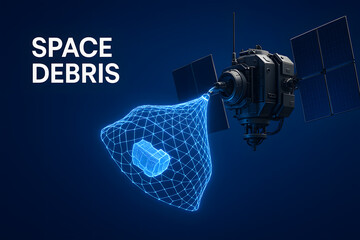Robotic Space Debris Collection System for Orbital Cleanup