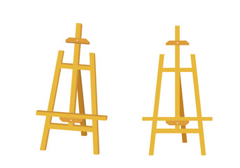 イーゼルのイラストセット3