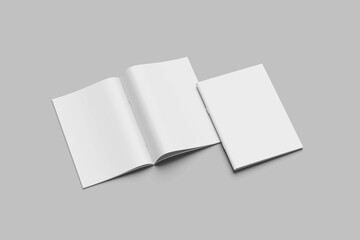 Blank Magazine Mockup
