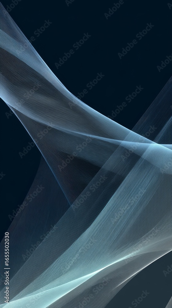 Poster modern abstract background with a beautiful and elegant blend of white and blue colors creating a fl