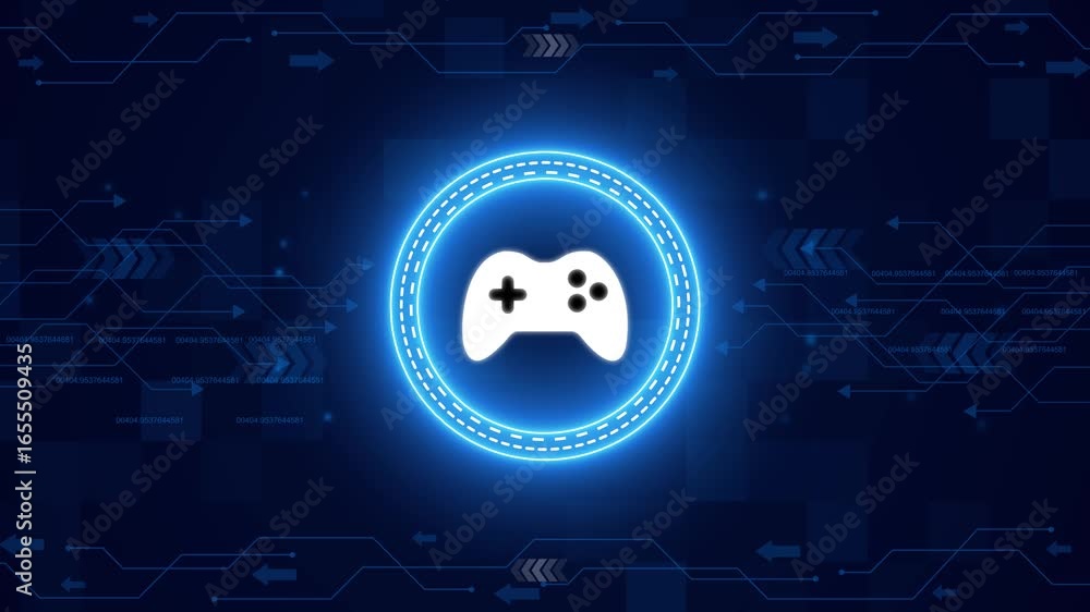 Poster e sport retro video game pad and digital sport gaming symbol digital concept. create and code new ga