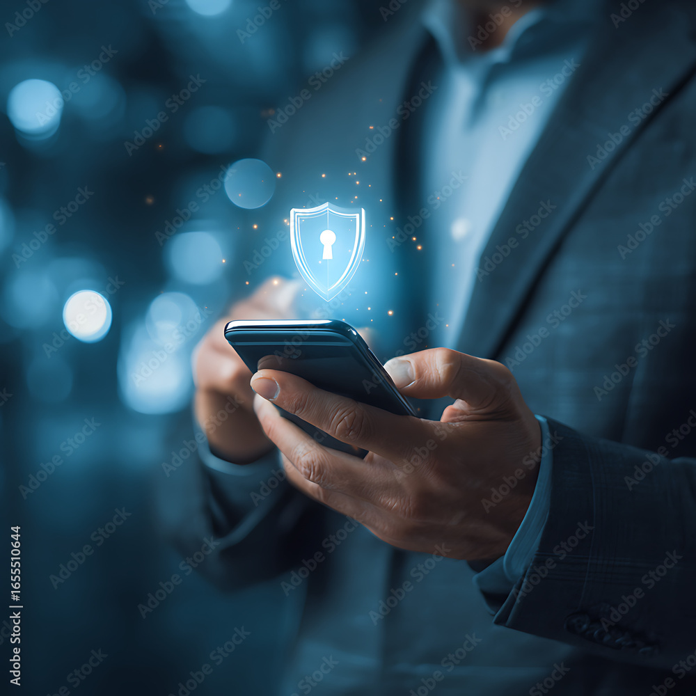 Aufkleber data protection is paramount now that cyber security threats are on the rise with a secure mobile pa