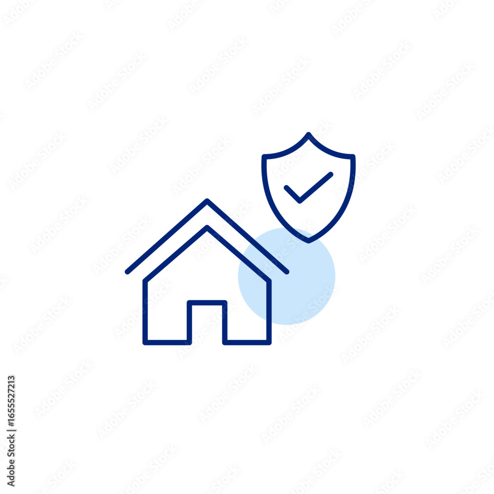 Poster verified smart home security, trusted connected devices, secure automation system, approved home tec