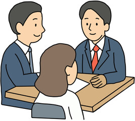 회의하는 직장인