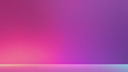 Minimalist background with bold neon gradient pink to purple, Abstract background.