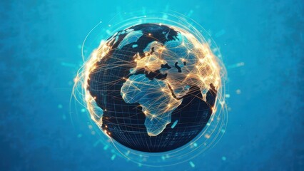 Global network graphic