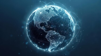 Global network interconnected earth