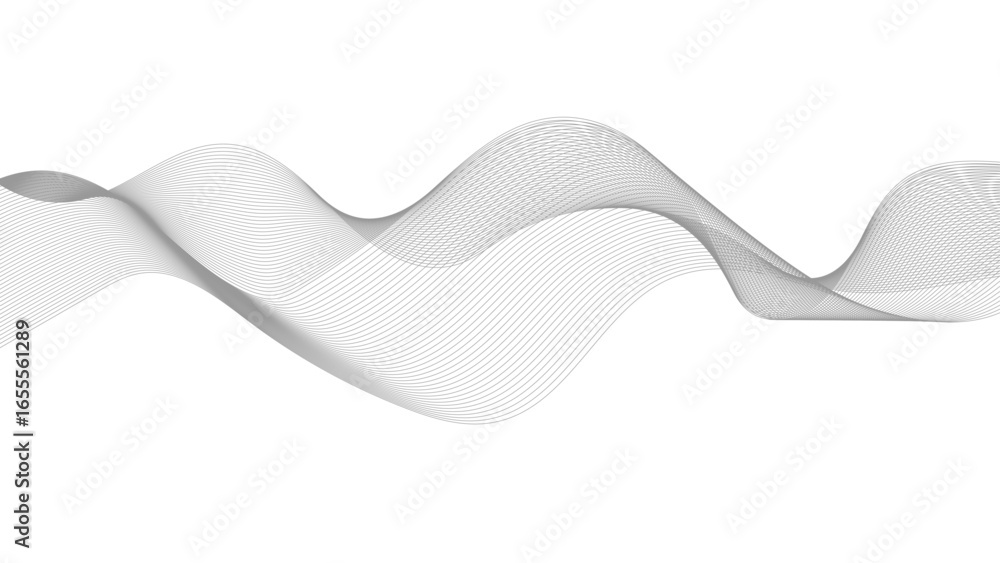 Poster abstract wave element for design digital frequency track equalizer. abstract vector background with 