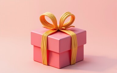 Fototapeta premium Pepero tied with ribbon 3D graphic. High quality