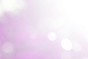 Blur purple bokeh nature background in abstract style