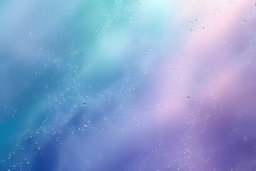 Obraz premium Abstract Pastel Gradient Background with Water Droplets