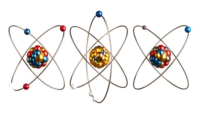 Three atom models