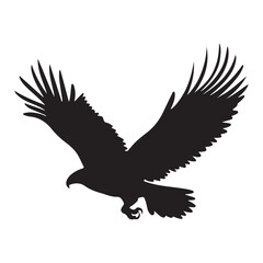 eagle silhouette vector