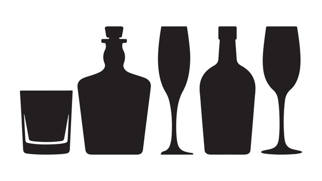 Modern craft beer label design with bold typography and graphic elements