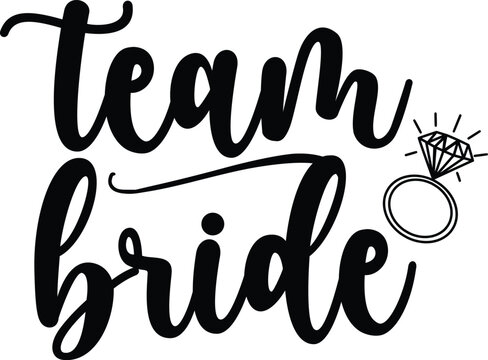 team bride