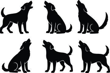 alert dog, guard dog, watchdog, puppy, growling,