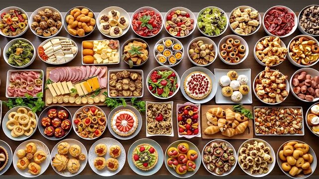 Exquisite Buffet Spread: A Feast for the Eyes