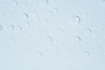 Clear drops.

