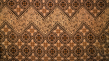 Indonesia batik art pattern