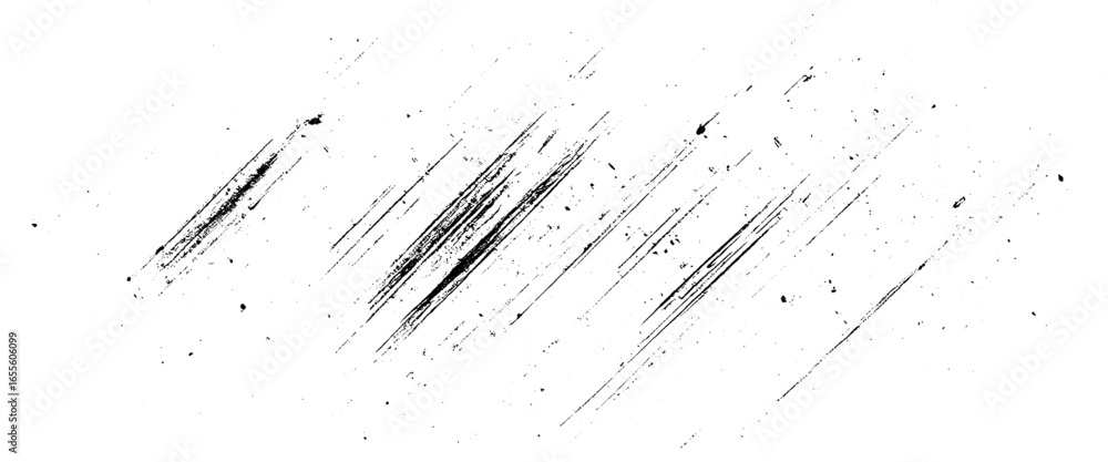 Poster vector line with scratch texture with dust texture for grunge background