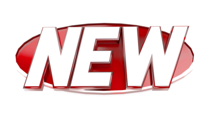 3d new promotion sale badge icon or starburst sticker, logo isolated design on white background. Rendering cartoon illustration.