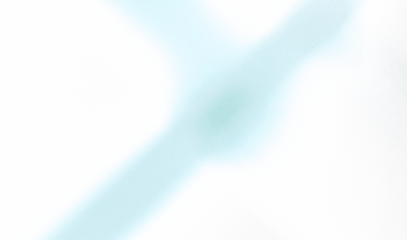 Abstract blue gradient wave on transparent background. Dynamic blue gradient shape design element.