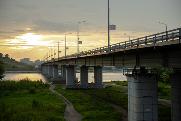 bridge over river